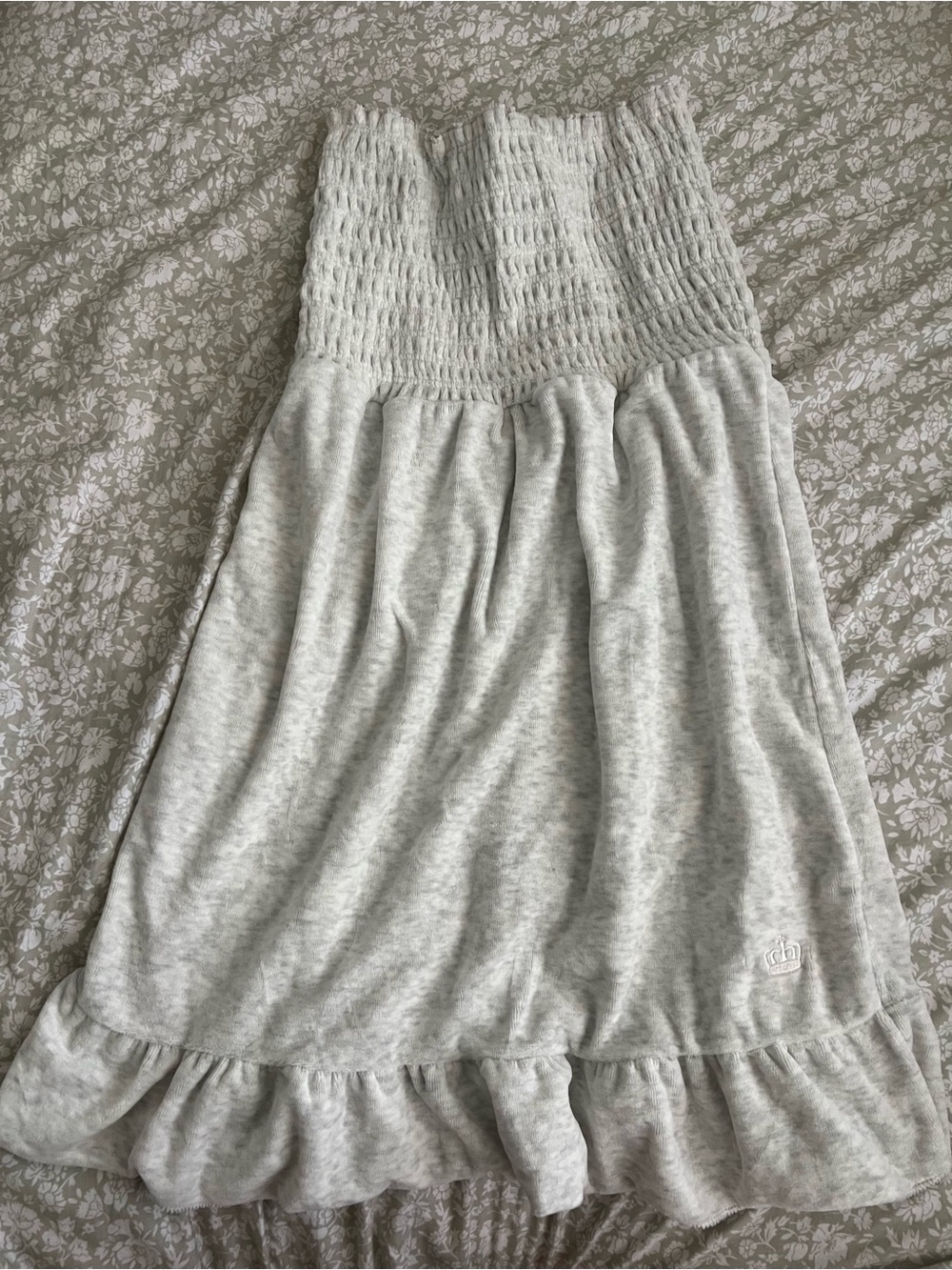 Light Gray juicy couture mini dress brand new with tags